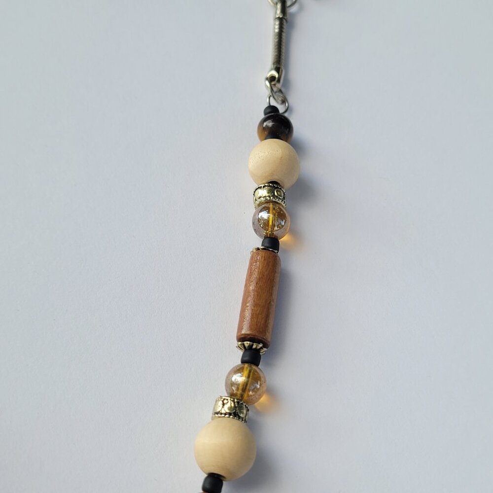 Silver Heart Key Keychain - Handmade - Picture 3 of 9